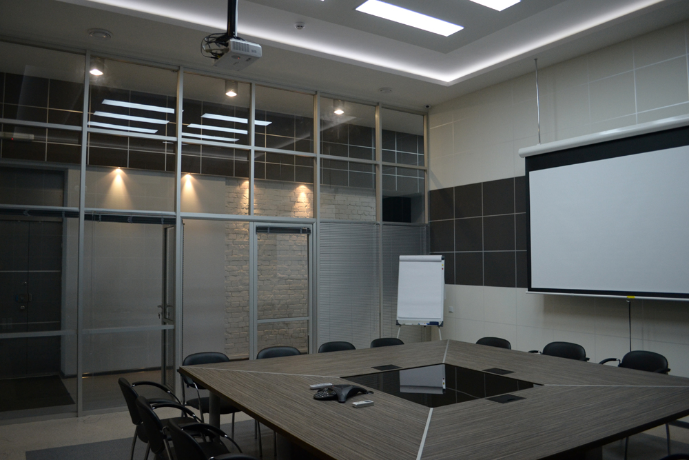 Interior design of offices and business premises