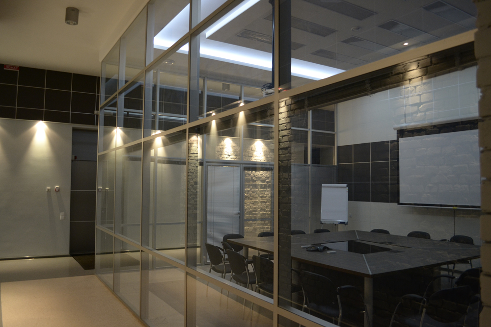 Interior design of offices and business premises