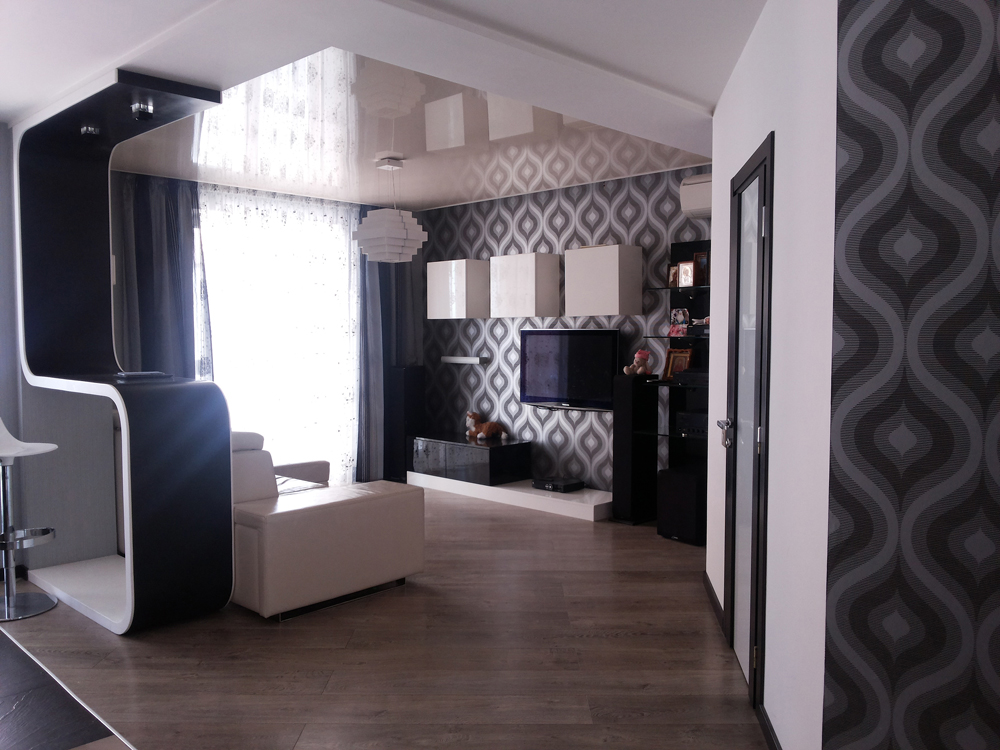 Interior design of apartments in Dnepropetrovsk