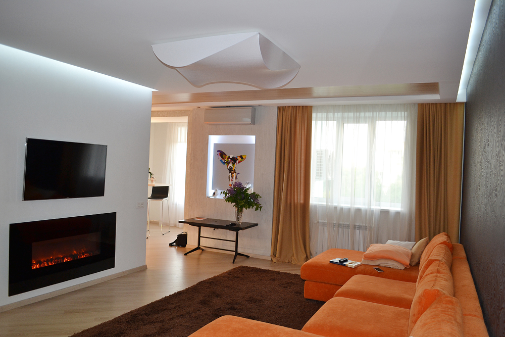 Interior design of apartments in Dnepropetrovsk
