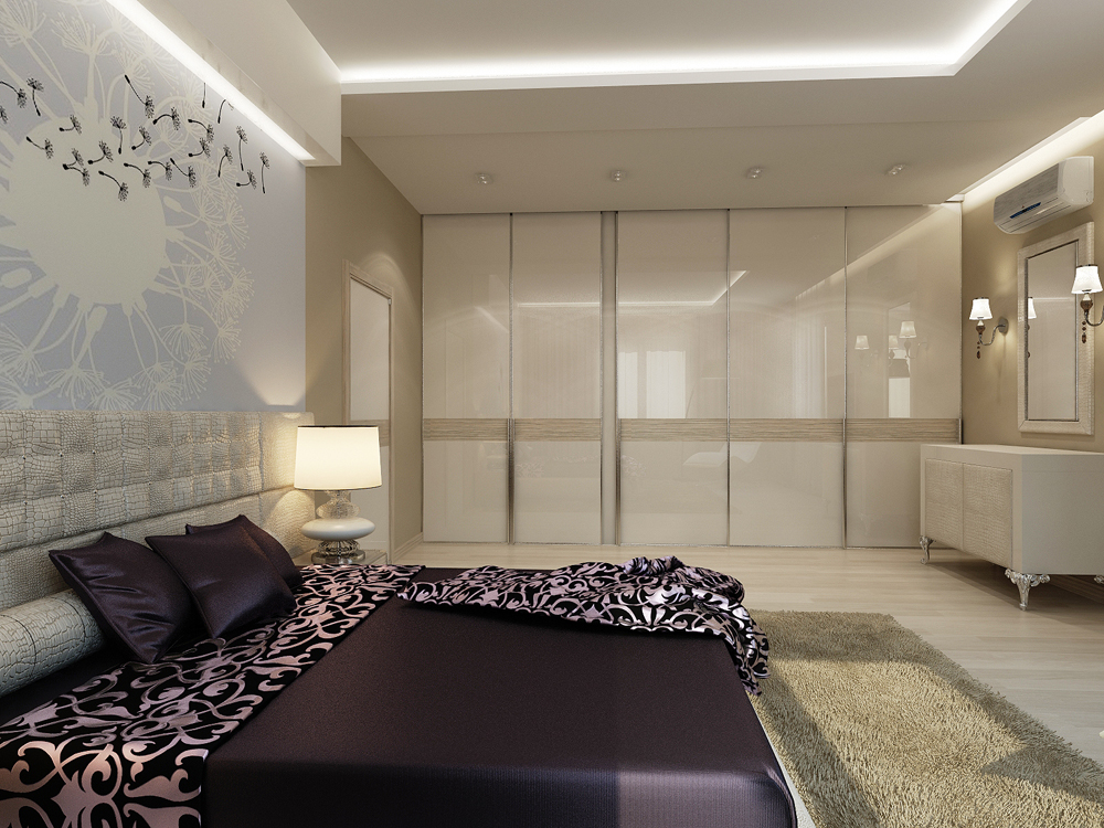 Дизайн интерьера спальни  (2)watermark