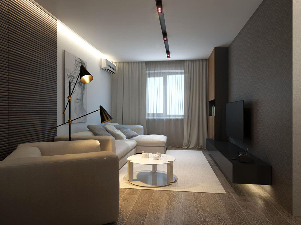 Interior design of a small apartment