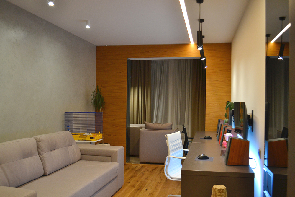 Design project for an apartment in Kharkov
