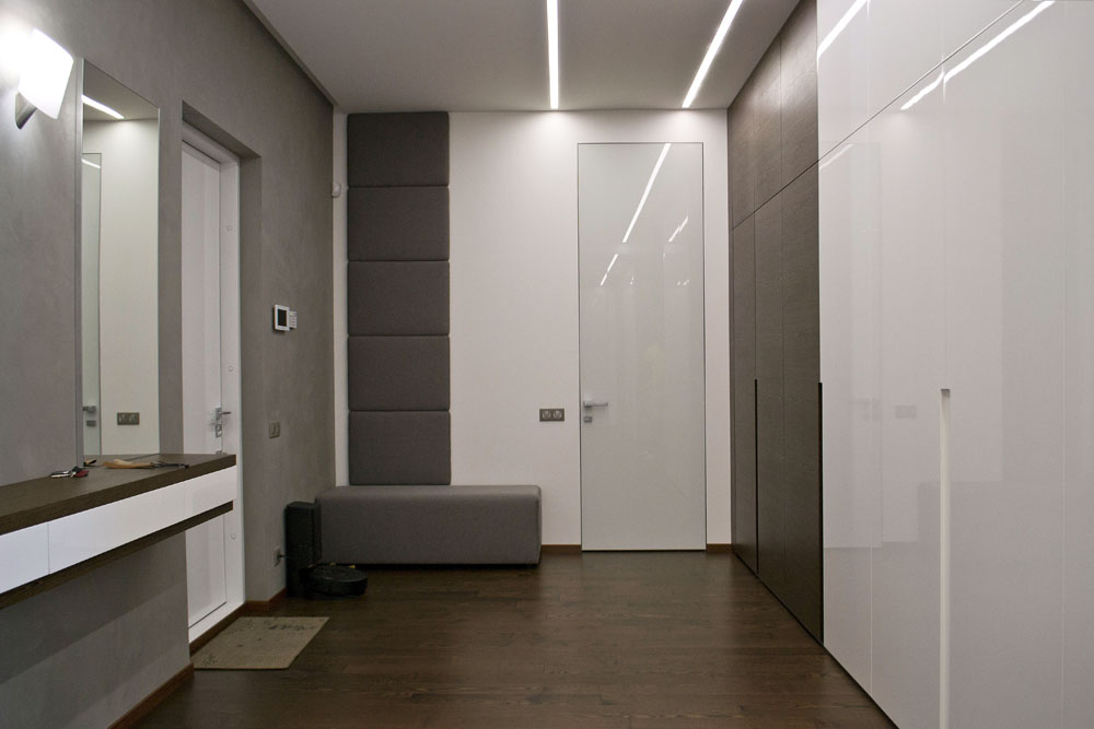 Interior design of luxury apartments