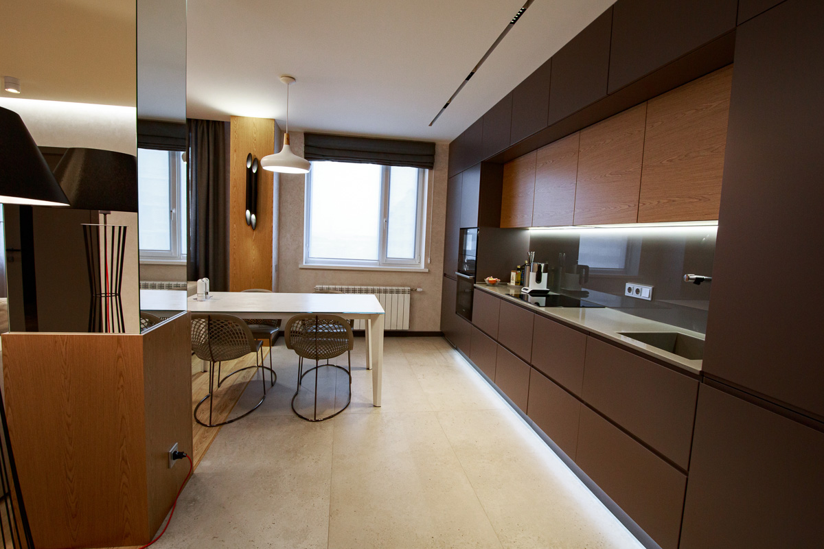 Interior design for large apartments