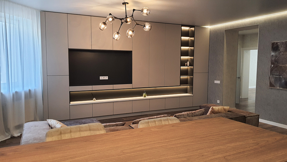 Apartment design in a modern style